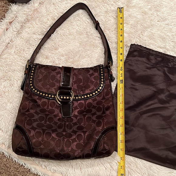 Vintage signature coach handbag - Picture 7 of 8